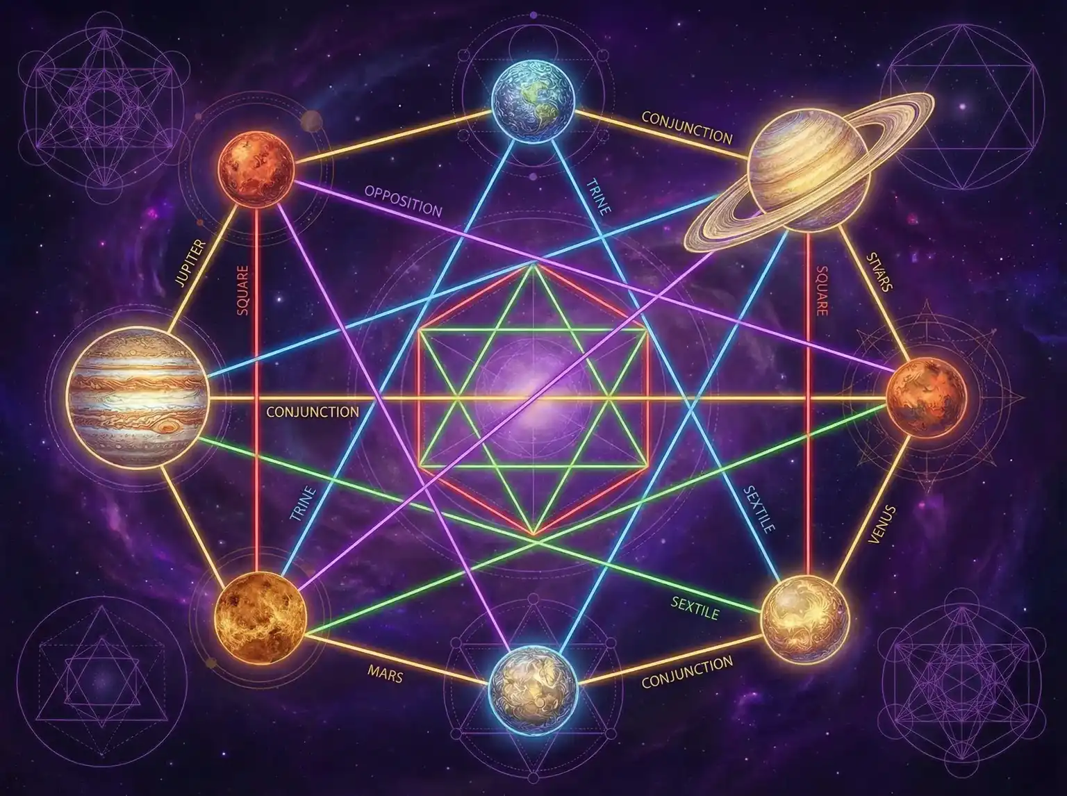 行星相位解读 - 官路之红颜娇媚全文阅读 | 占星学进阶